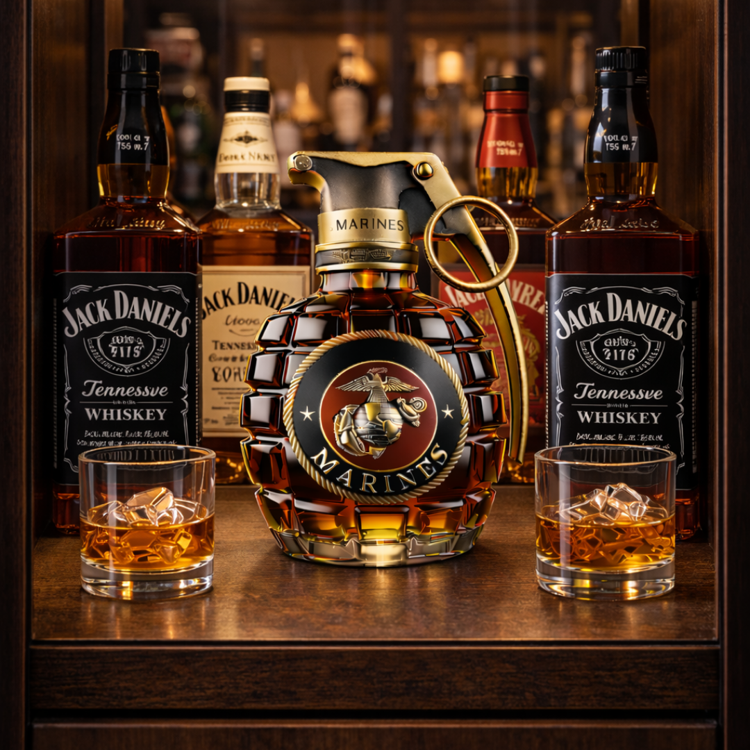 Whiskyflaske - Granatudgave