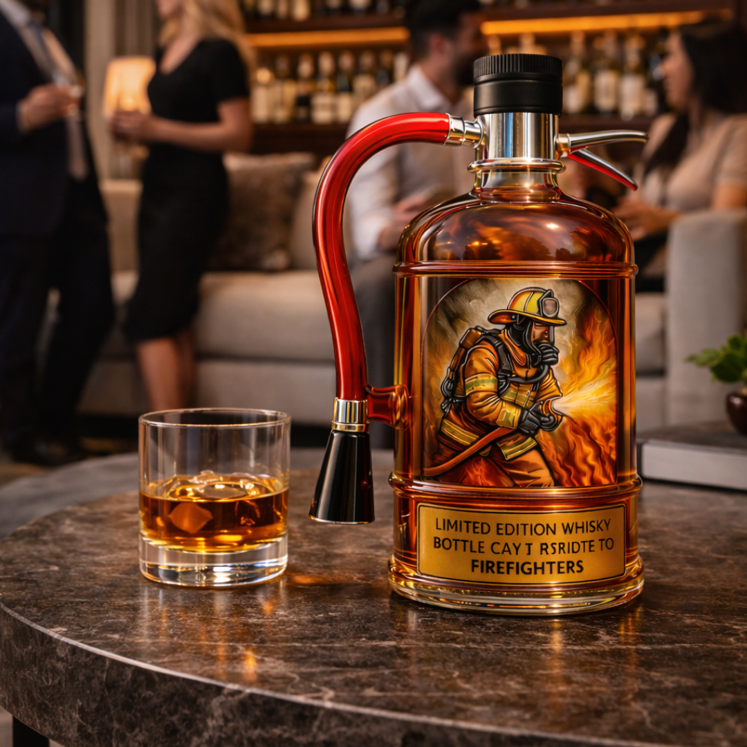 Whiskyflasker - Brandslukker Edition