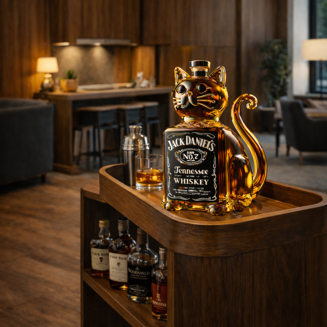 Whiskyflasker - Katteudgave