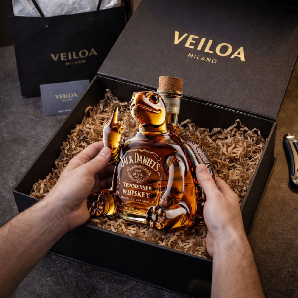 Whiskyflaske Jack Daniel's - Skildpaddeudgave