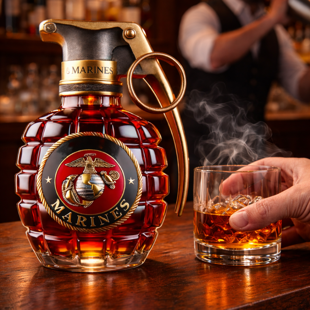 Whiskyflaske - Granatudgave