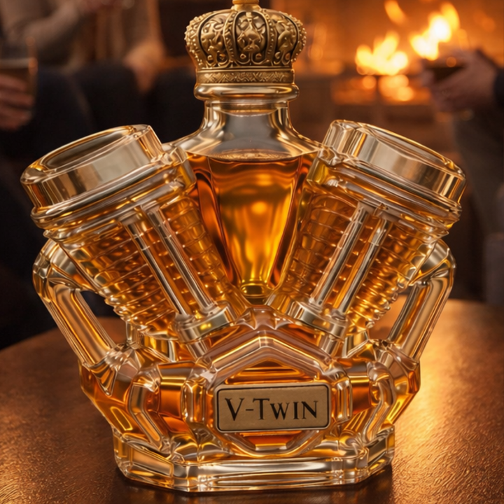 Whiskyflasker - V8 Udgave