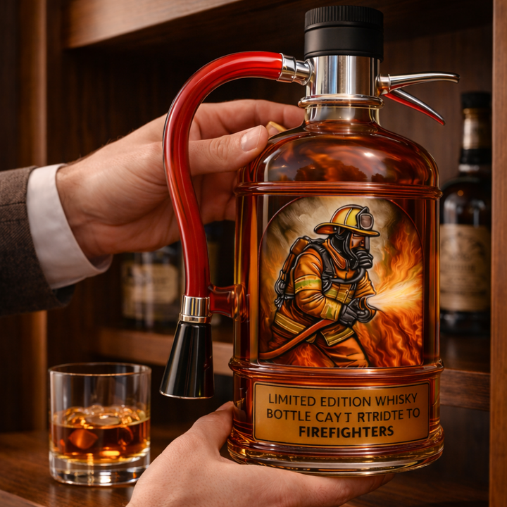 Whiskyflasker - Brandslukker Edition