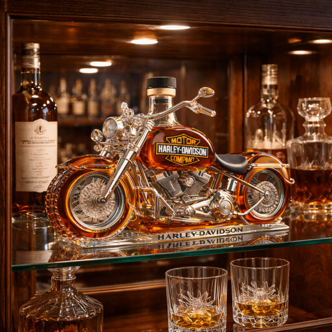 Whiskyflaske - Harley-Davidson Udgave
