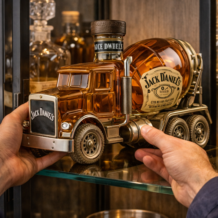 Jack Daniel's whiskyflasker - Lastbiludgave
