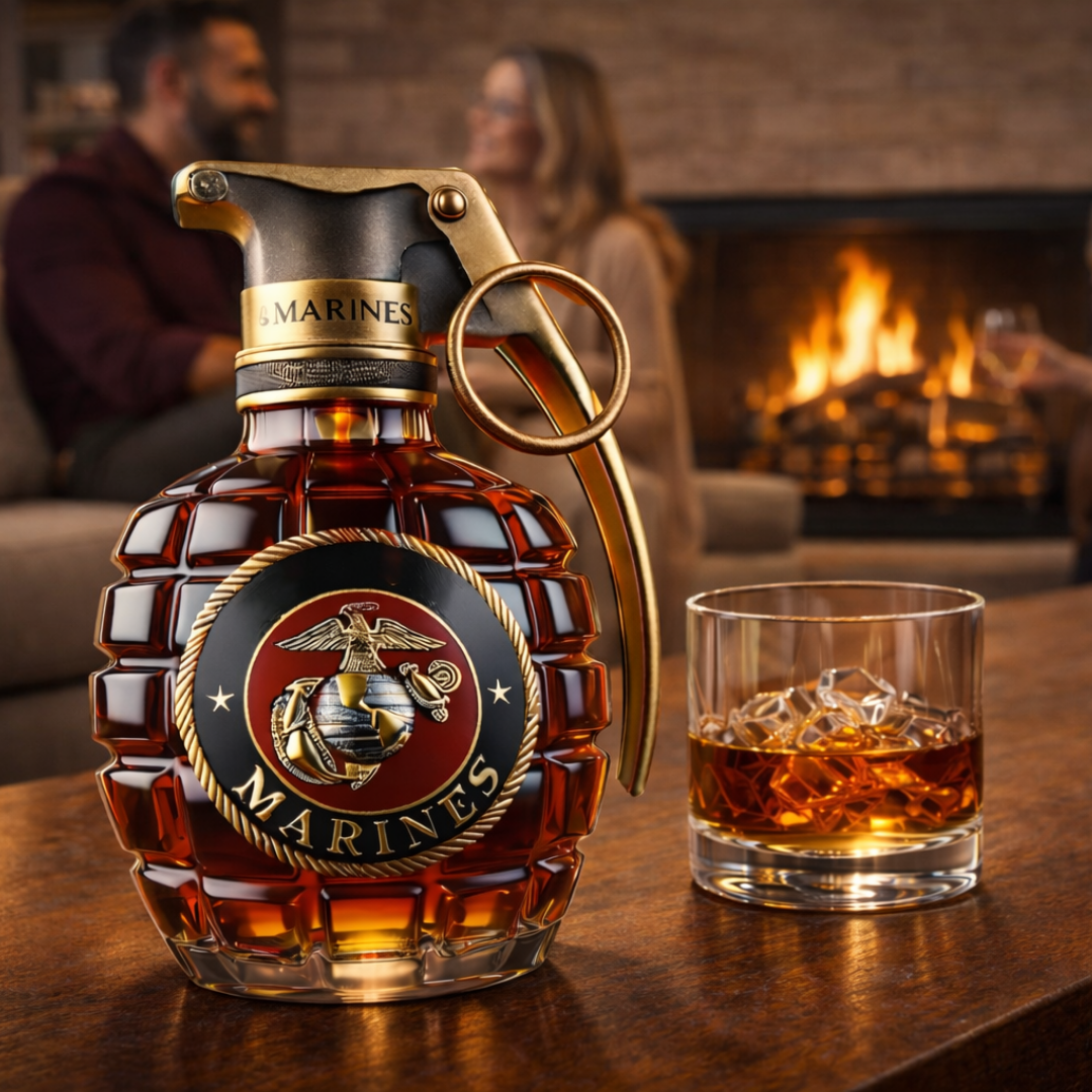 Whiskyflaske - Granatudgave