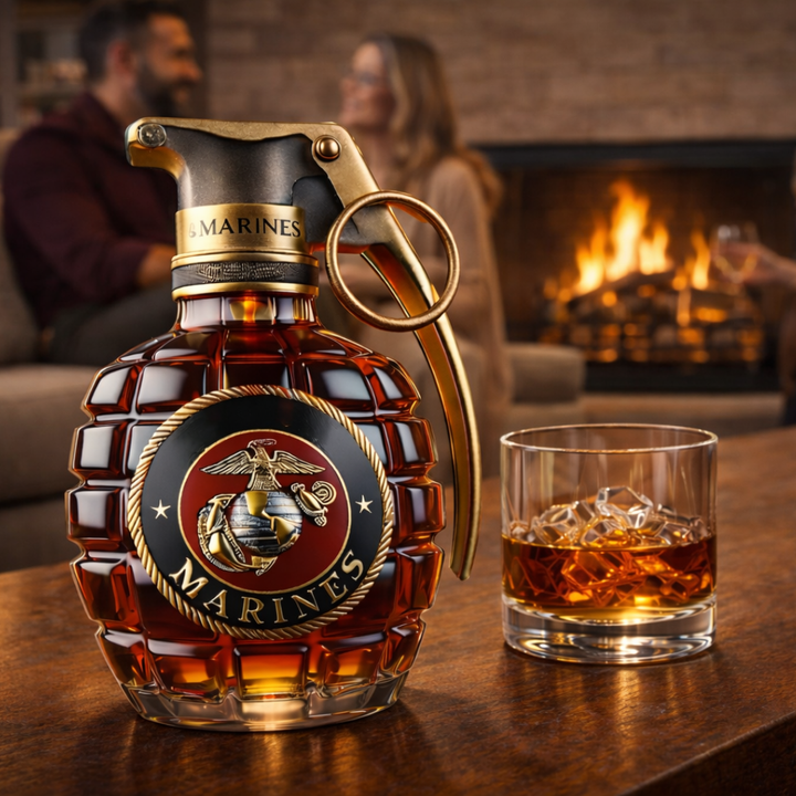 Whiskyflaske - Granatudgave