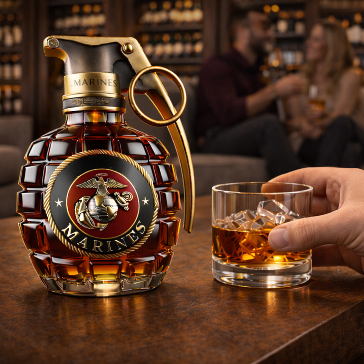 Whiskyflaske - Granatudgave