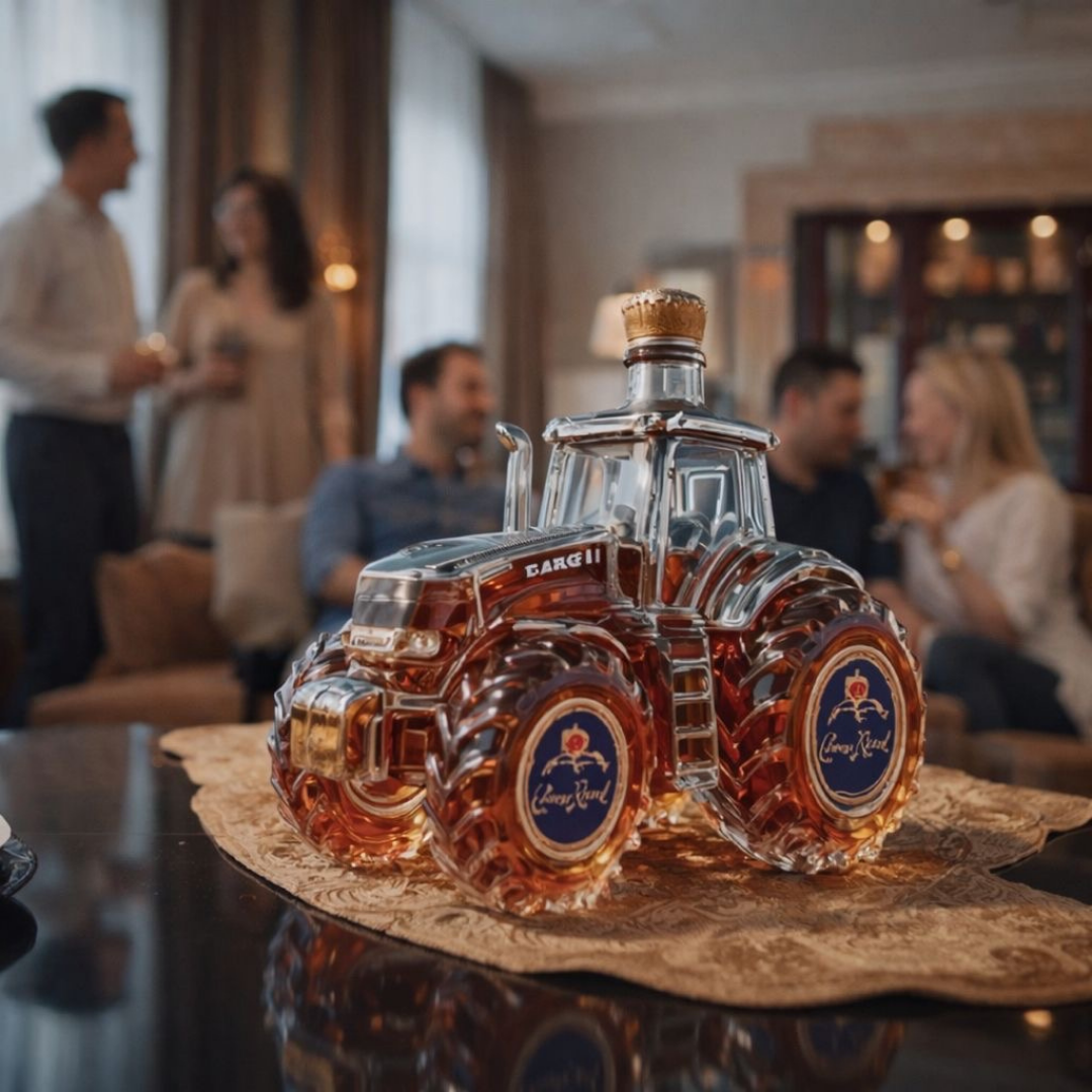 Whiskyflaske - Specialudgave Traktor