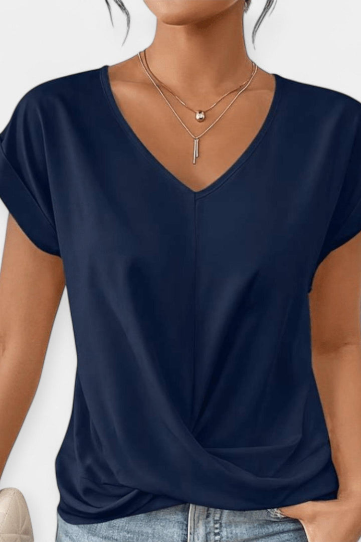 Stine | V-hals bluse