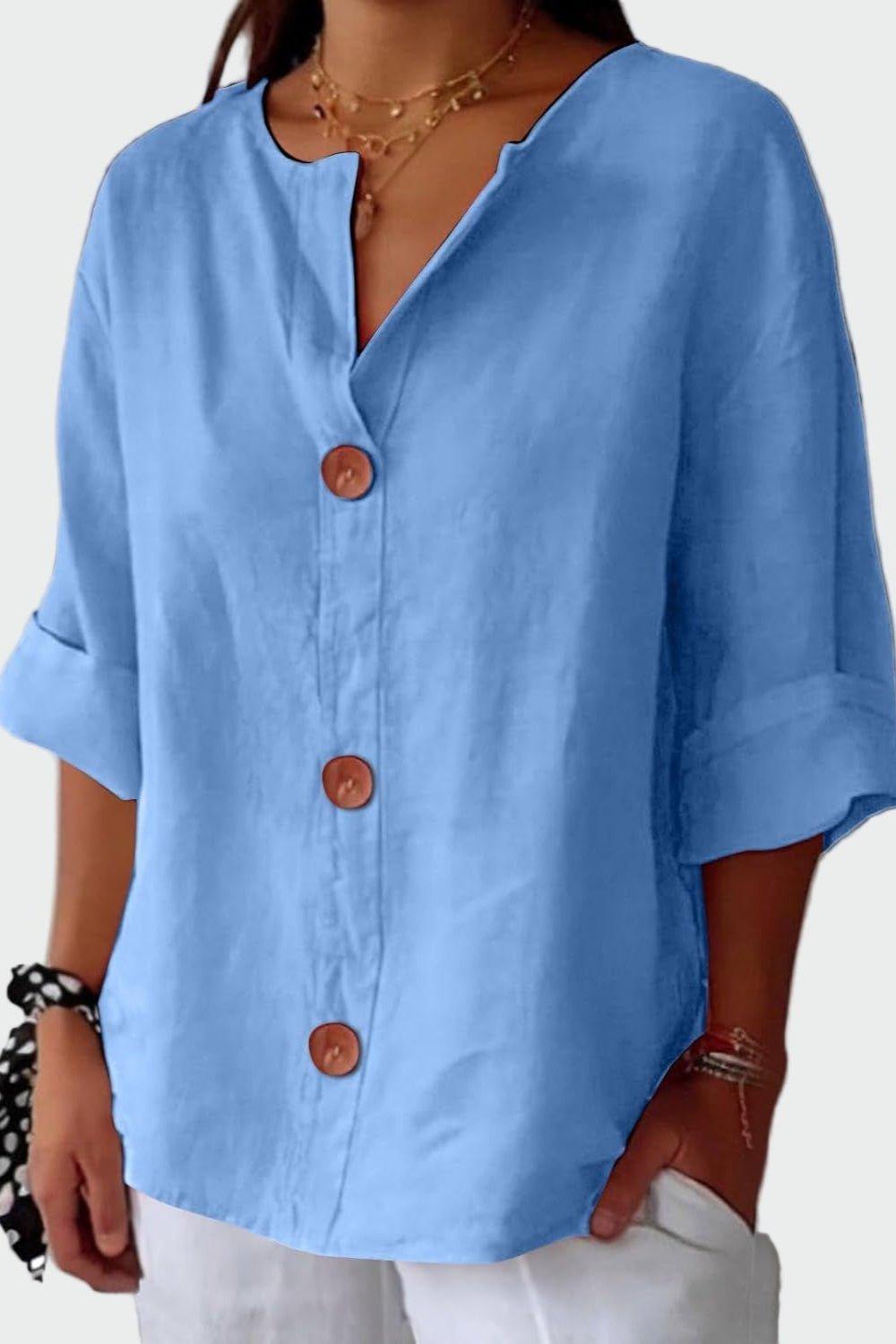 Thilde | Linned skjorte