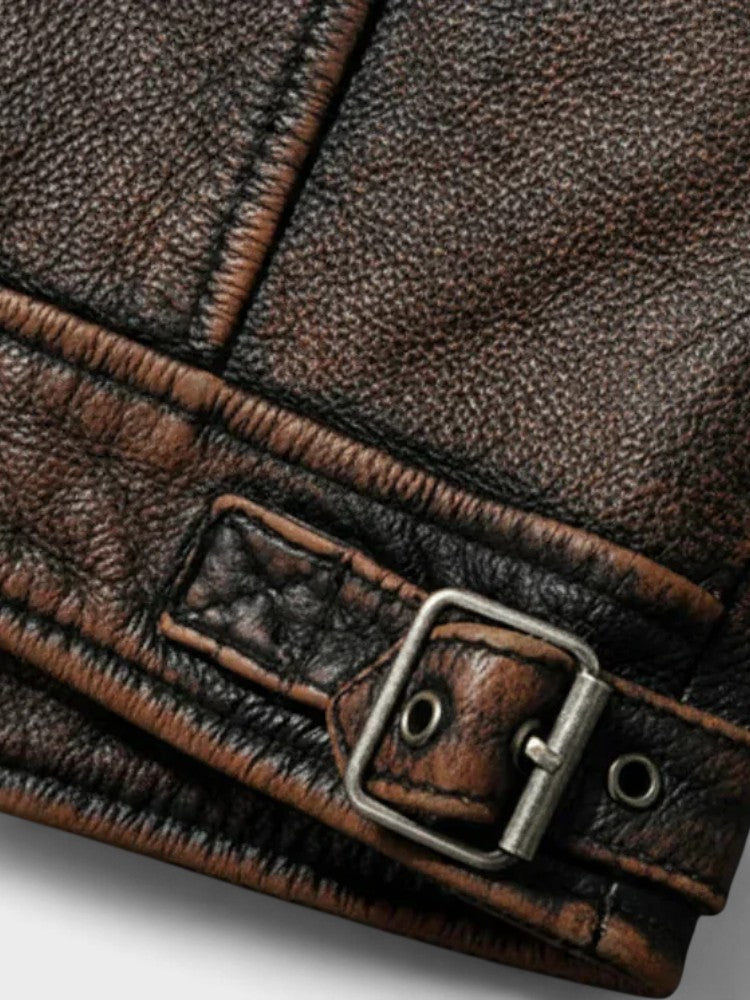 Troels™ | Premium Læderjakke