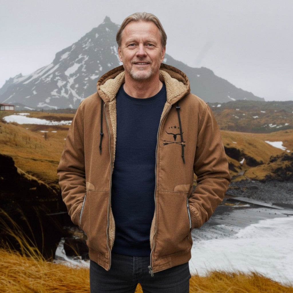 Yellowstone™ | Stilfuld ranchjakke med hætte